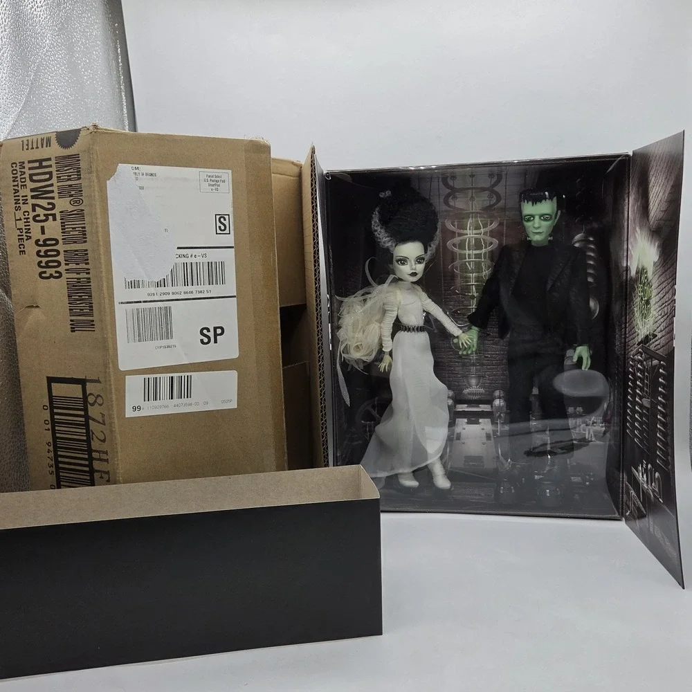 NEW Mattel Creations Monster High Skullector Bride of Frankenstein Dolls HDW25
